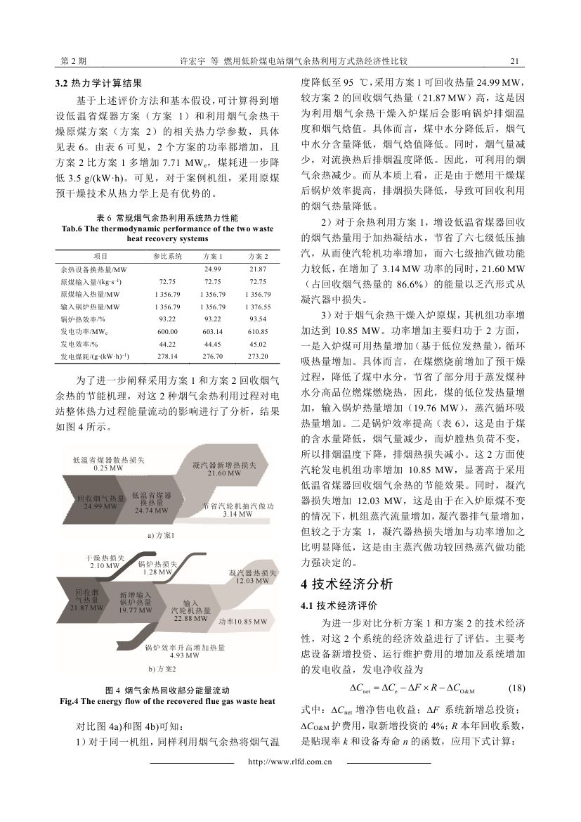 燃用低階煤電站煙氣余熱利用方式熱經(jīng)濟性比較_0004.jpg