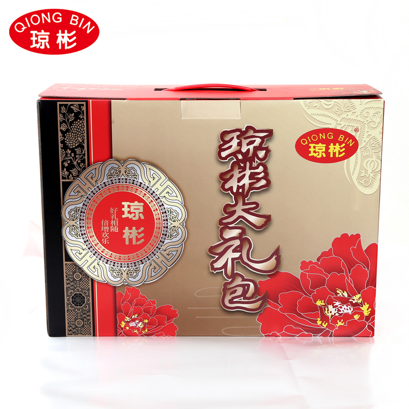 【瓊彬山珍A禮盒套餐560g】 香菇黑木耳蟲草花大(dà)禮包-2張